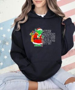 Yoda the season to be jolly it is Christmas shirt