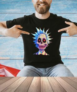 Zombie Rick Sanchez art shirt