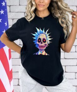 Zombie Rick Sanchez art shirt