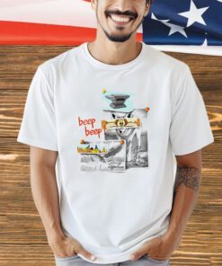 oad Runner and Wile E Coyote beep beep shirt