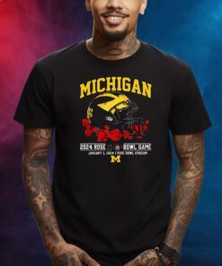 Michigan Wolverines 2024 Rose Bowl Game Go Michigan Shirts