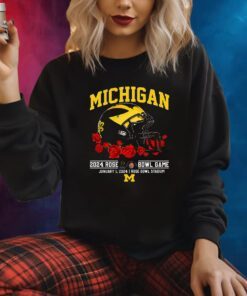 Michigan Wolverines 2024 Rose Bowl Game Go Michigan Shirts