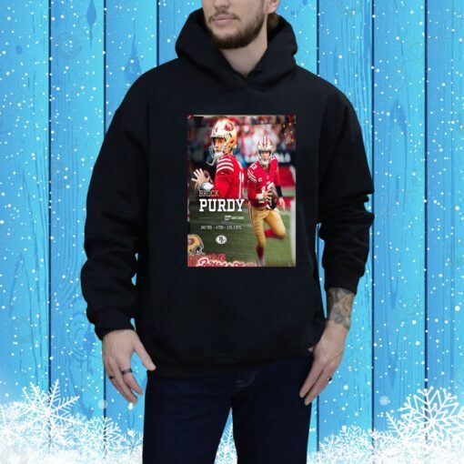 A Grand Performance In Brock Purdy Home State San Francisco 49ers NFL Poster Hoodie Shirt