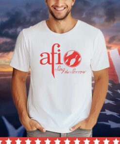 AFI sing the sorrow shirt