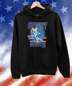 Angry Runs Ravens Patrick Queen T-Shirts