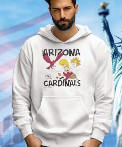 Beavis And Butt-Head X Arizona Cardinals Fire Fire T-Shirt