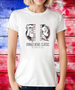 Bulldogs Vs Seminoles Orange Bowl 2023 Tee Shirt