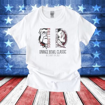 Bulldogs Vs Seminoles Orange Bowl 2023 TShirt