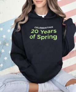 Celebrating 20 years of spring T-shirt