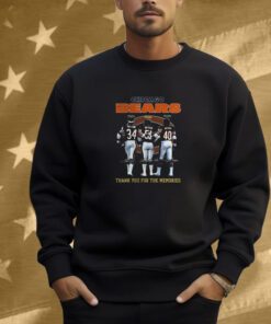 Chicago Bears Payton And Butkus And Sayers Thank You For The Memories Shirt