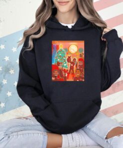 Cleveland Browns Happy Holidays from our family to yours Christmas T-shirt