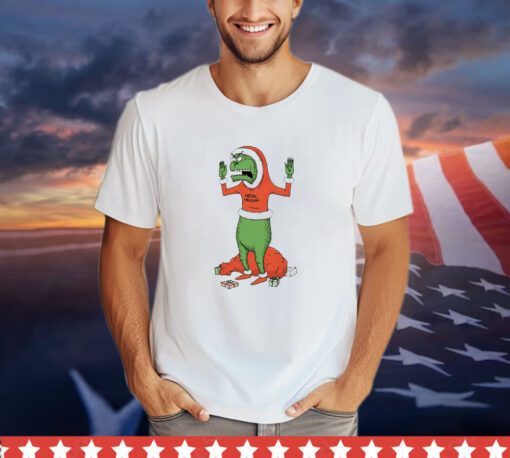 Cornholio X Grinch How the Grinch Stole Christmas and Beavis and Butt-head shirt