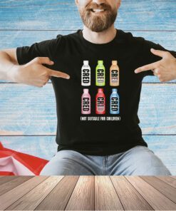 Cred bottle not suitable for children T-shirt