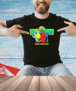 Cursed Sesame Street come and play T-shirt