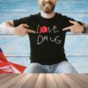 Dark Grey love drug T-shirt