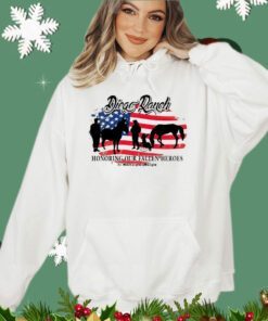 Diego Ranch honoring our fallen heroes USA flag shirt