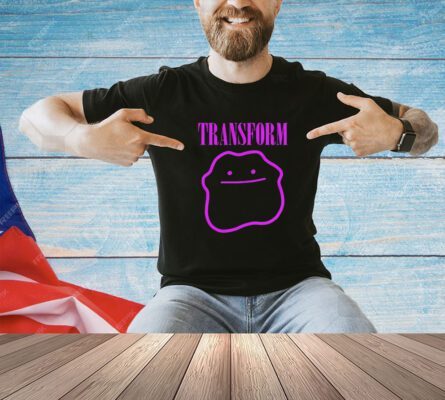Ditto Nirvana the transforming Pokemon T-shirt