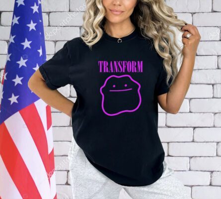 Ditto Nirvana the transforming Pokemon T-shirt