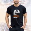 Eat sleep basketball repeat shirt