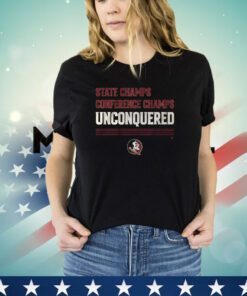 FSU FOOTBALL: UNCONQUERED STATE & CONFERENCE CHAMPS Shirt