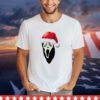 Ghostface Scream 2 wearing Santa hat Christmas shirt