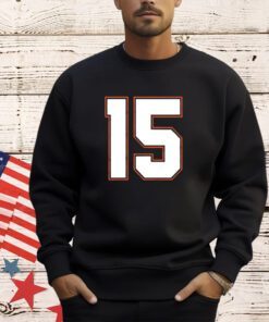 Graham Mertz College Number 15 shirt