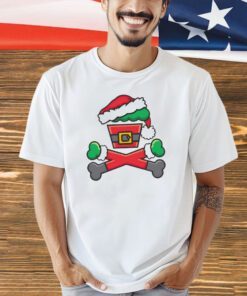 Grouchy Crossbones Christmas T-shirt