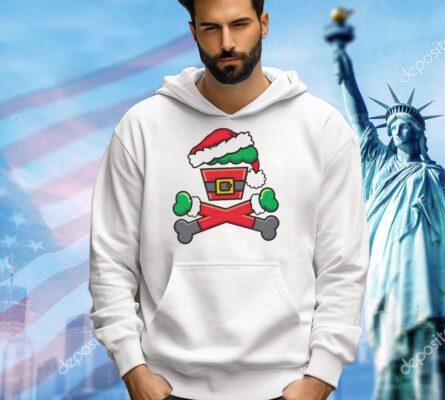 Grouchy Crossbones Christmas T-shirt