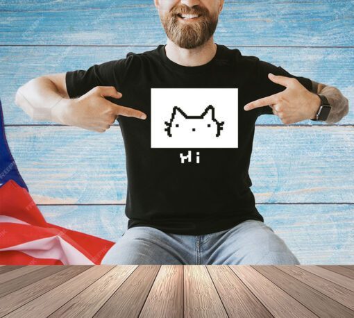 Hi cat T-shirt
