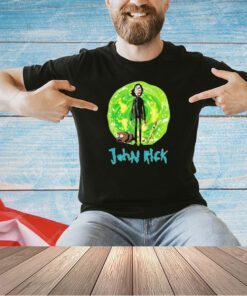 John Wick John Wick dog pencil cartoon T-shirt