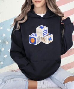 Kentucky Wildcats Tiny Turnip Infant Blocks Logo T-shirt