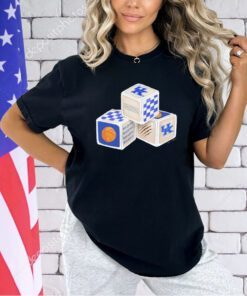 Kentucky Wildcats Tiny Turnip Infant Blocks Logo T-shirt