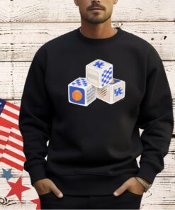 Kentucky Wildcats Tiny Turnip Infant Blocks Logo T-shirt