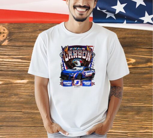 Kyle Larson #5 HendrickCars Nascar T-shirt