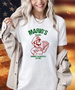 Mario’s Pizzeria Original Italian Pizza est 1983 T-shirt