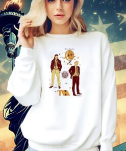 Marvel Loki With Mobius And Miss Minutes TVA T-shirt