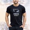 Men’s say no to a cashless society shirt
