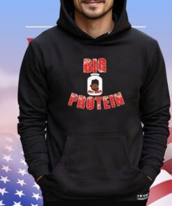 Mikey Banker wrestling big protein shirt
