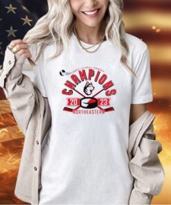 Northeastern Huskies NCAA 2023 Women’s Ice Hockey Tournament Champions T-shirt