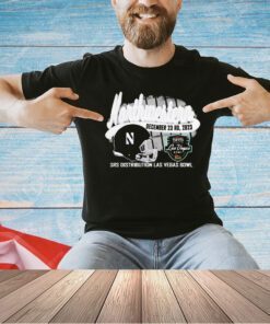 Northwestern Wildcats 2023 Football Srs Distribution Las Vegas Bowl Bound T-shirt