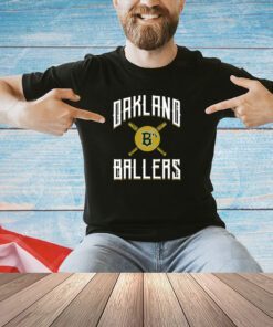 Oaklandish Oakland Ballers Bat Logo T-Shirt
