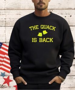 Oregon Ducks the quack is back T-shirt