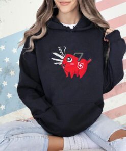 Pochita Chainsaw Man swiss devil shirt