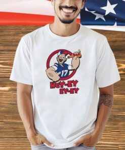 Popeye hey ey ey ey Buffalo Bills Josh Allen T-shirt