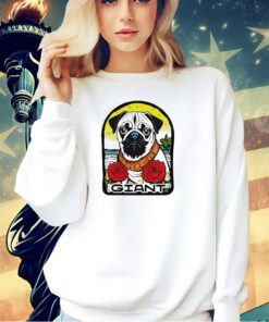 Pug giant beard T-shirt