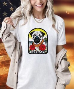 Pug giant beard T-shirt
