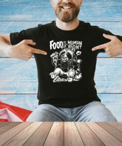 Raccoon food is a human right T-shirt