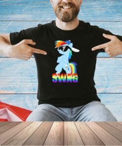 Rainbow dash has all the swag T-shirt