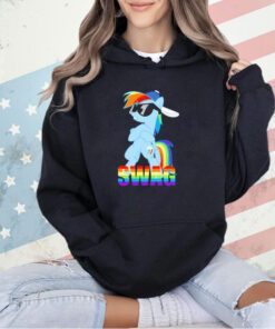Rainbow dash has all the swag T-shirt