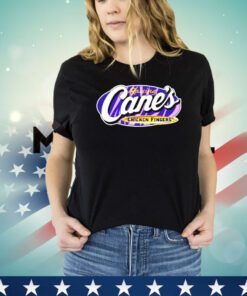 Raising Cane’s chicken fingers logo shirt